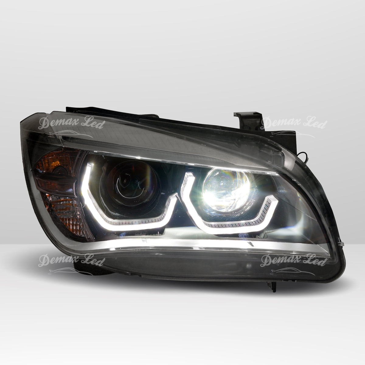 BMW X1 E84 LED headlights with low beam on